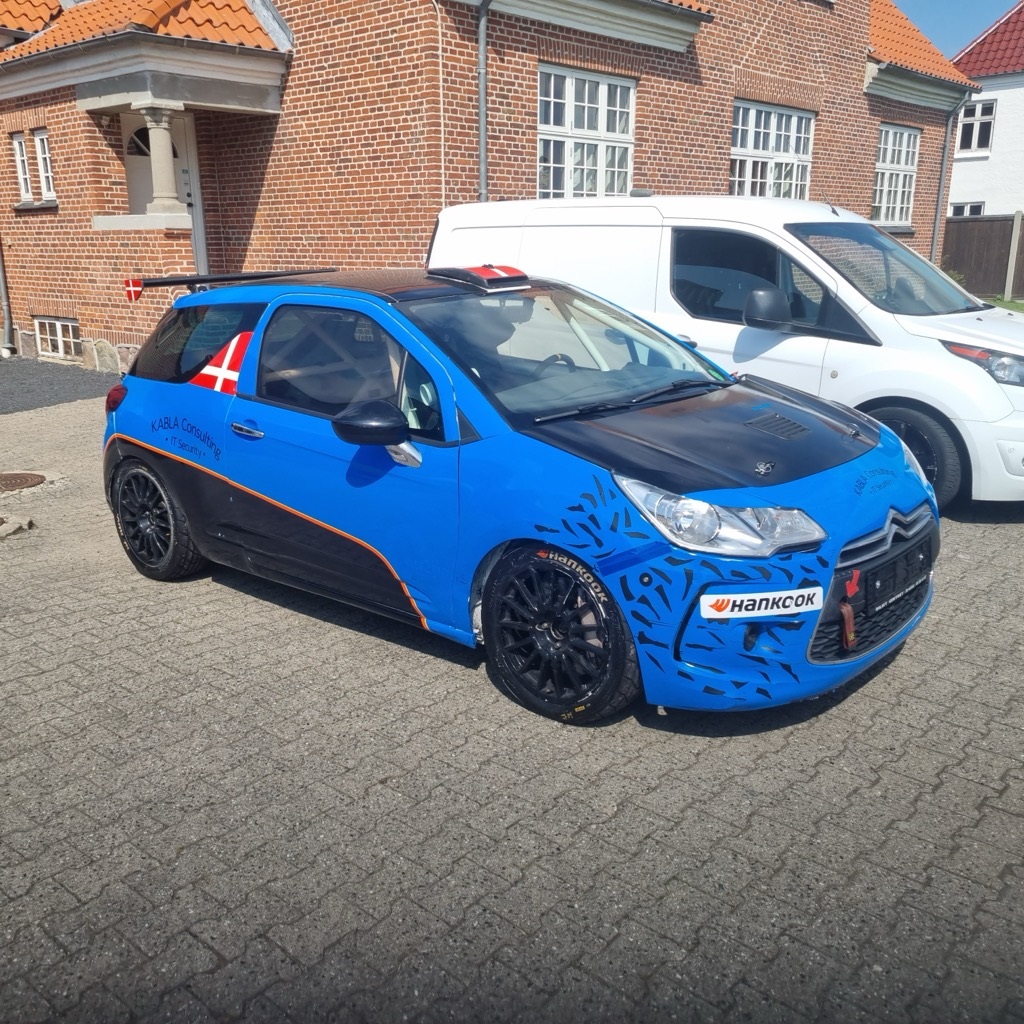 Køreklar DS3 CUP bil